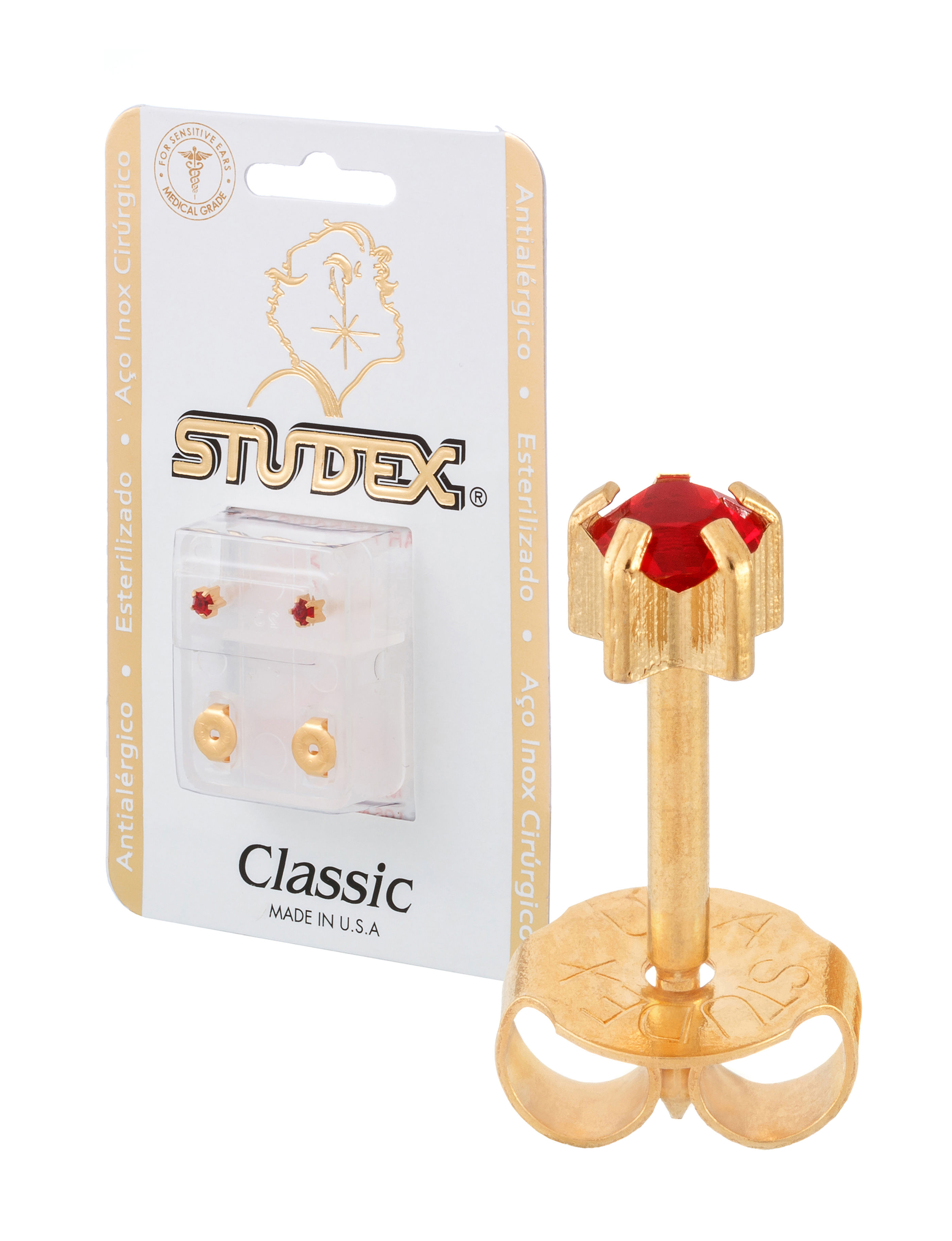 Classic R107Y  - Garrinha Vermelho Dourado