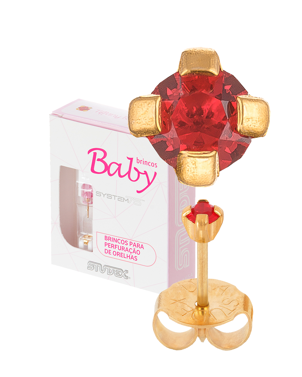 BABY SYSTEM 75 - 7581-0107/134 - Tiffany Rubi 2mm