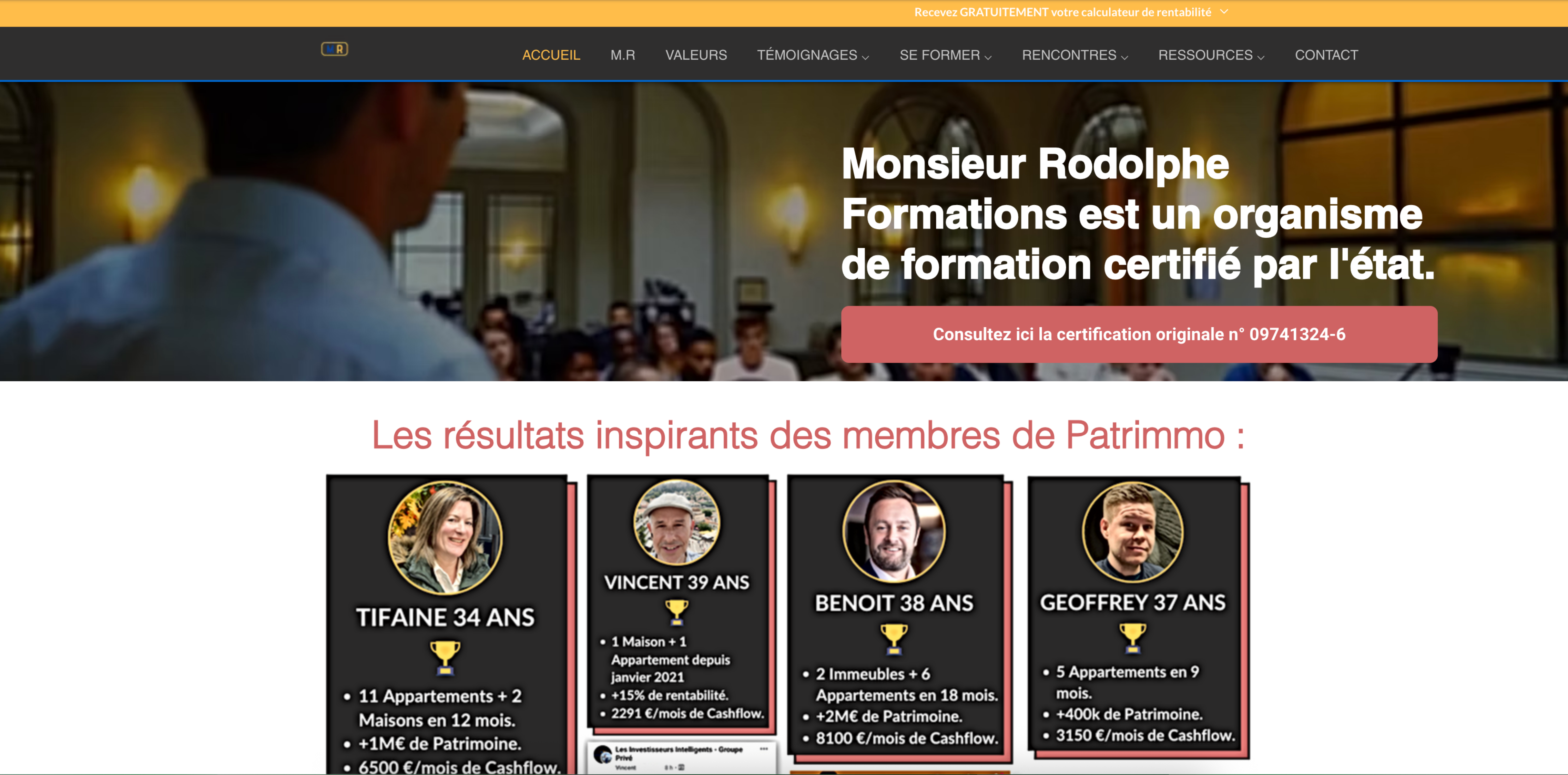 Ancien site de Monsieur Rodolphe