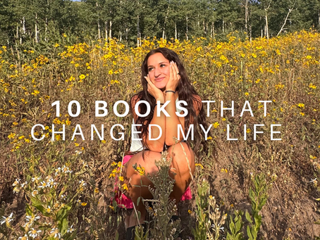 10 Books that changed my life