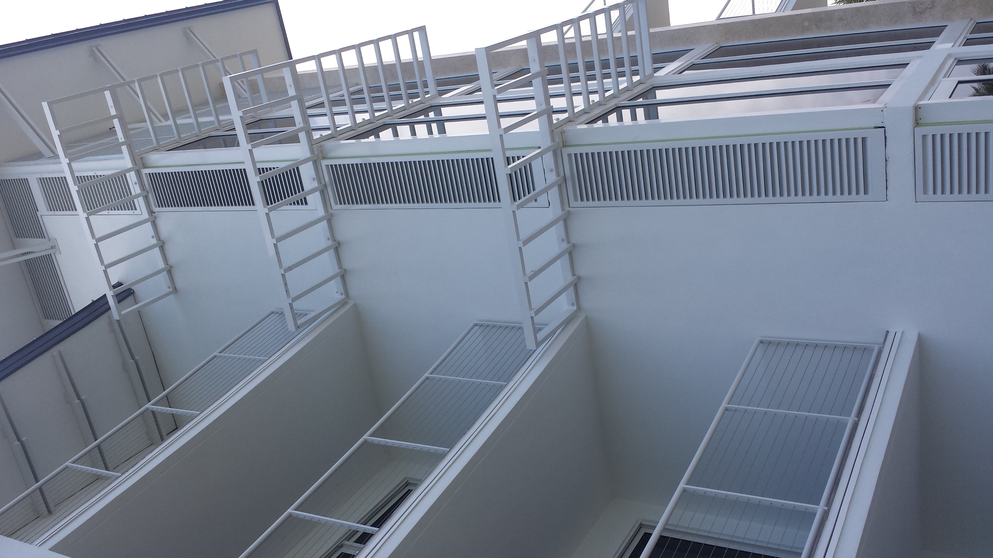 Decorative metal trellis structure