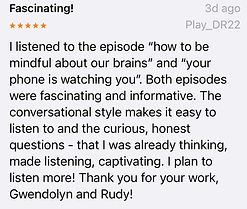 five star rating for Good Is In The Details podcast on Apple Podcasts, accessible philosophy, public philosophy, philosophy podcast, podcast recommendation.