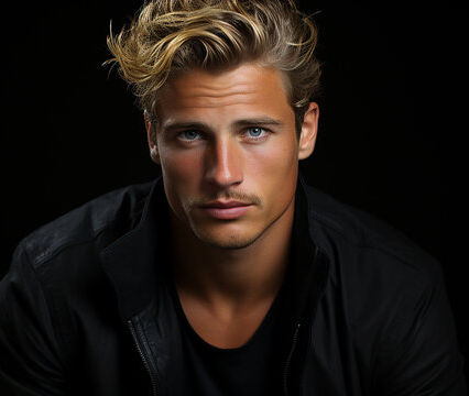 Young man with nice hair