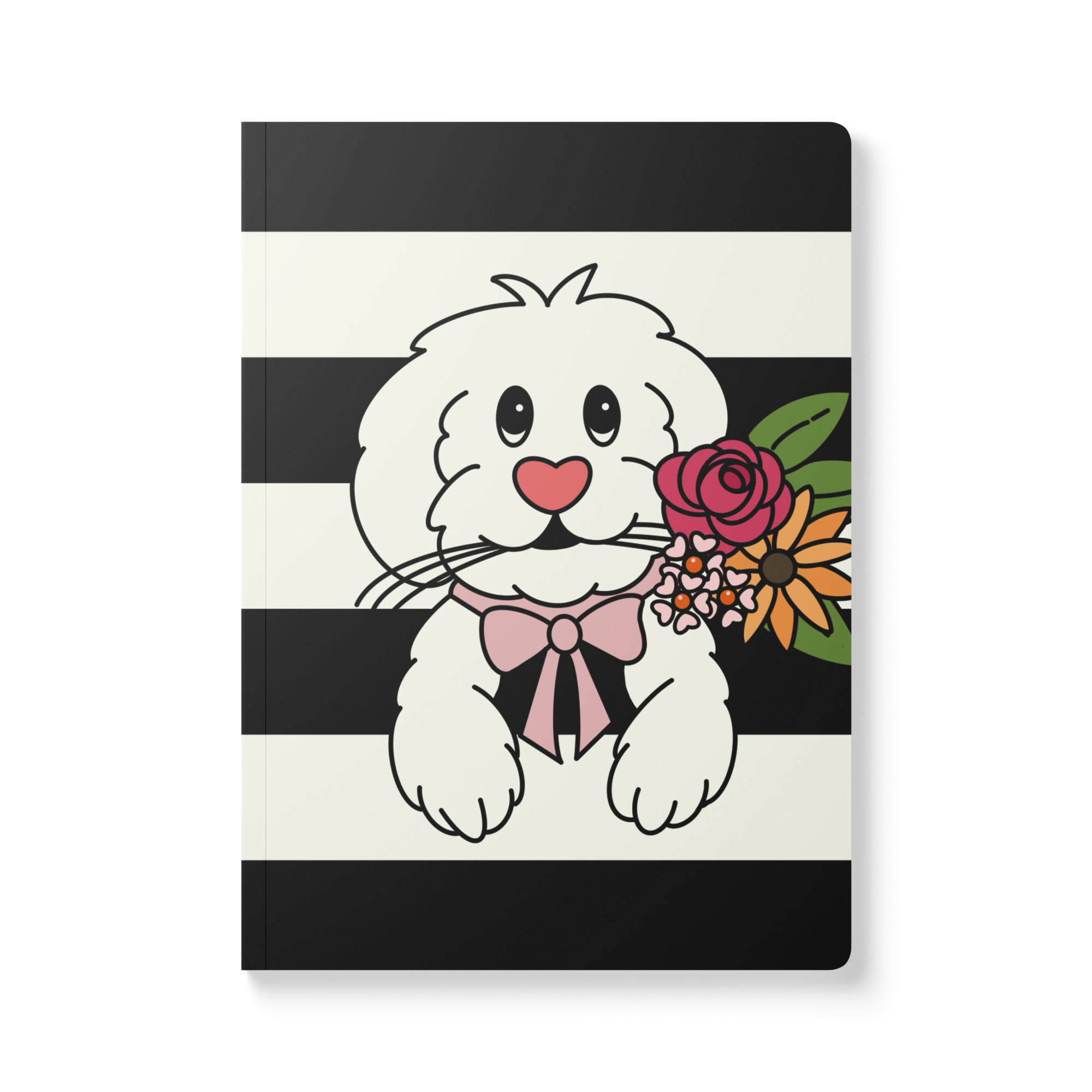 Softcover journal with inside prints