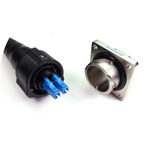 Amphenol Plug and Receptacle for Outdoor cable Assemblies fiber optic Product