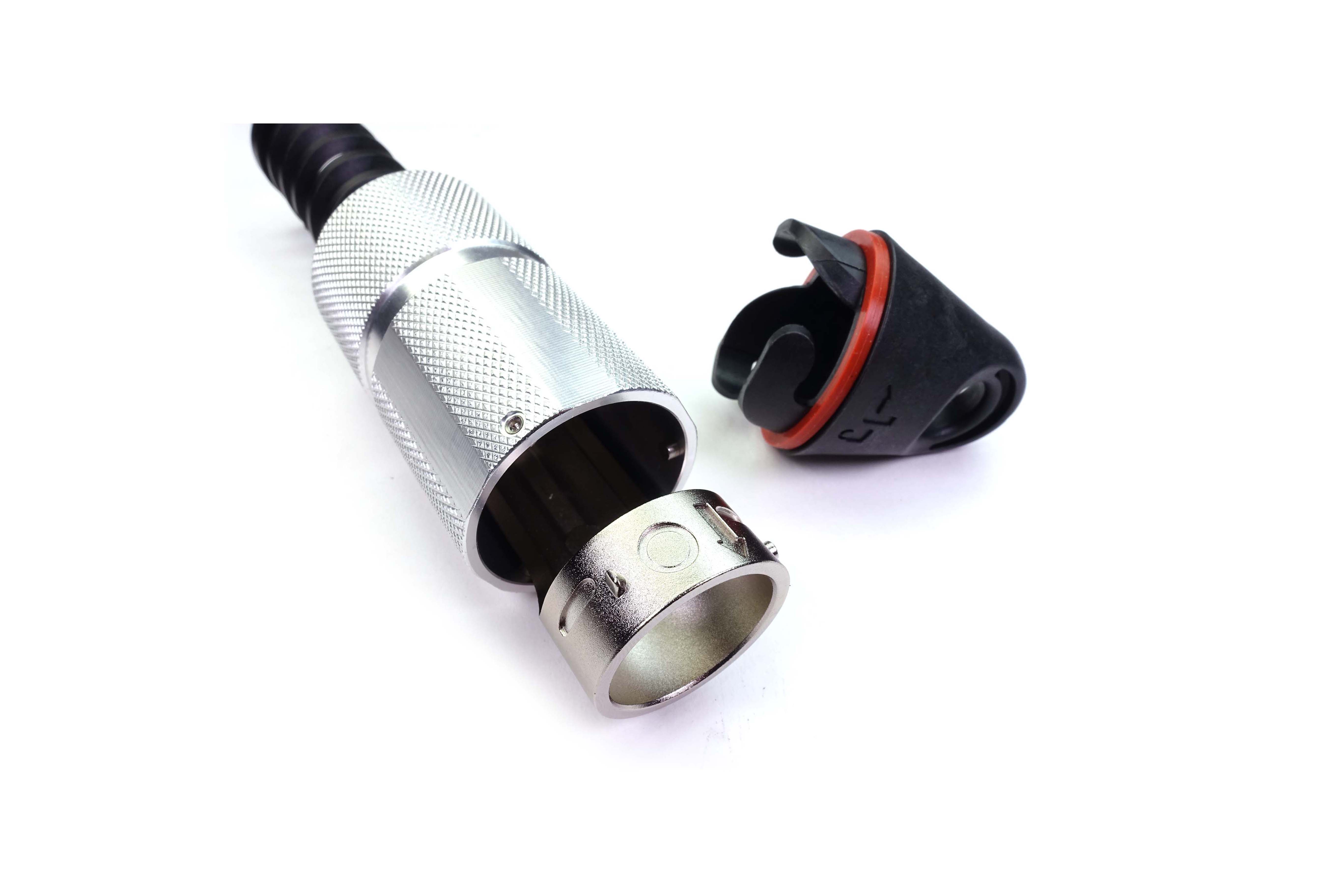 R2CT Housing Close-up for optical fiber connection
