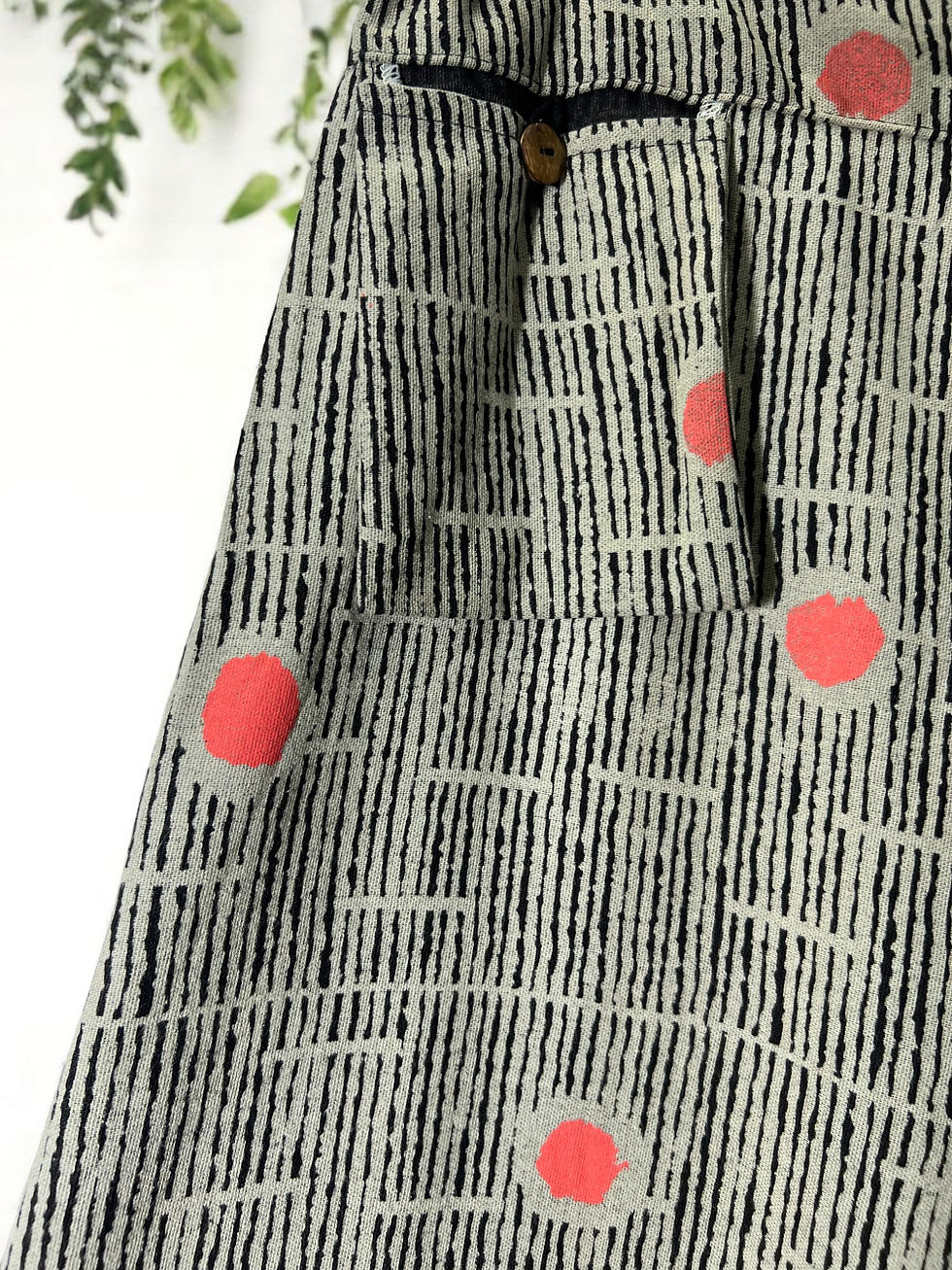 Thumbnail: Pants with Abstract Geometric Pattern