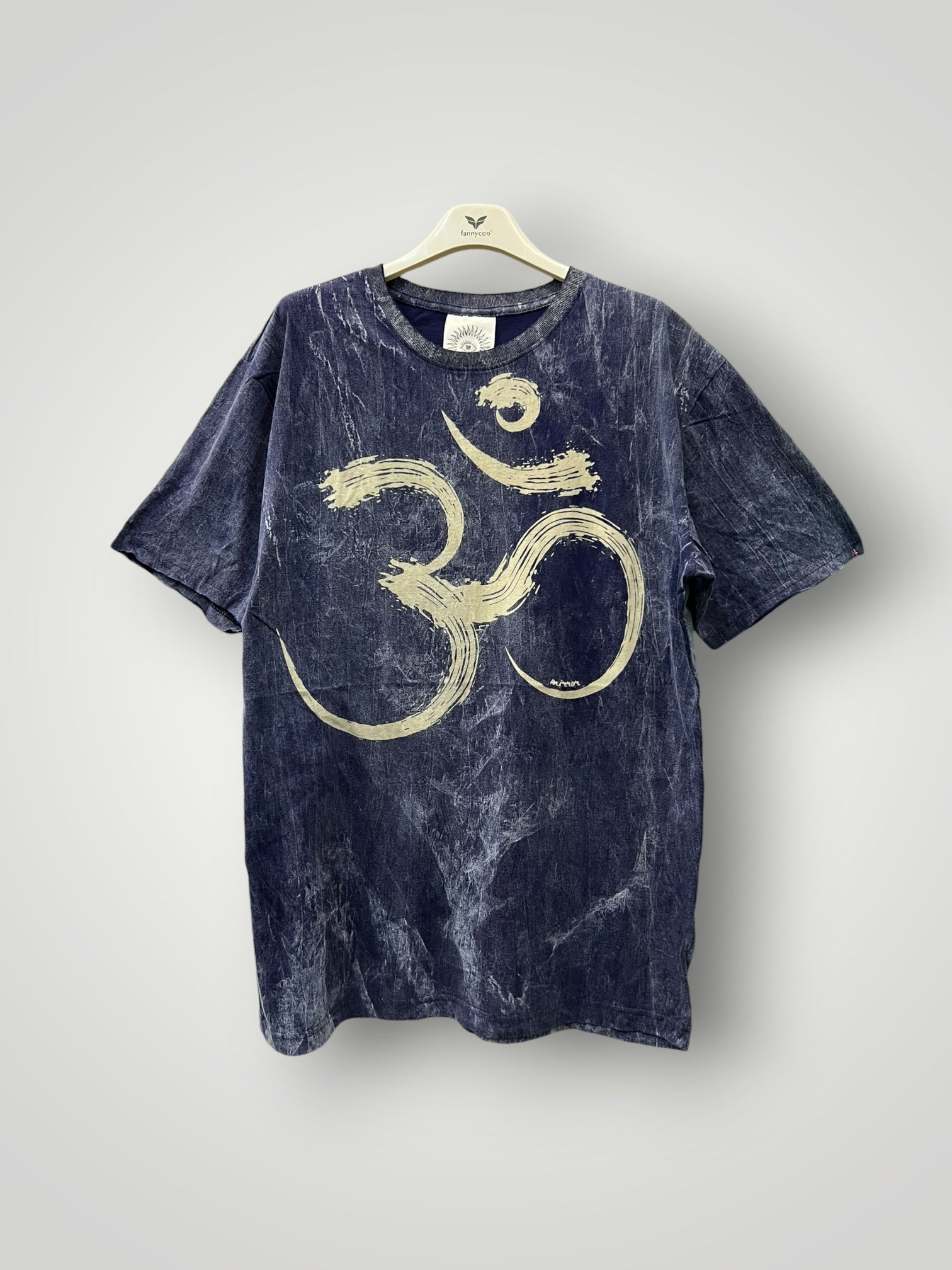 Stonewashed Short Sleeve T-Shirt with Print