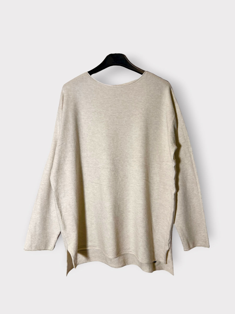 Μπλούζα (Fine-Knit) με Πλαϊνά Σκισίματα