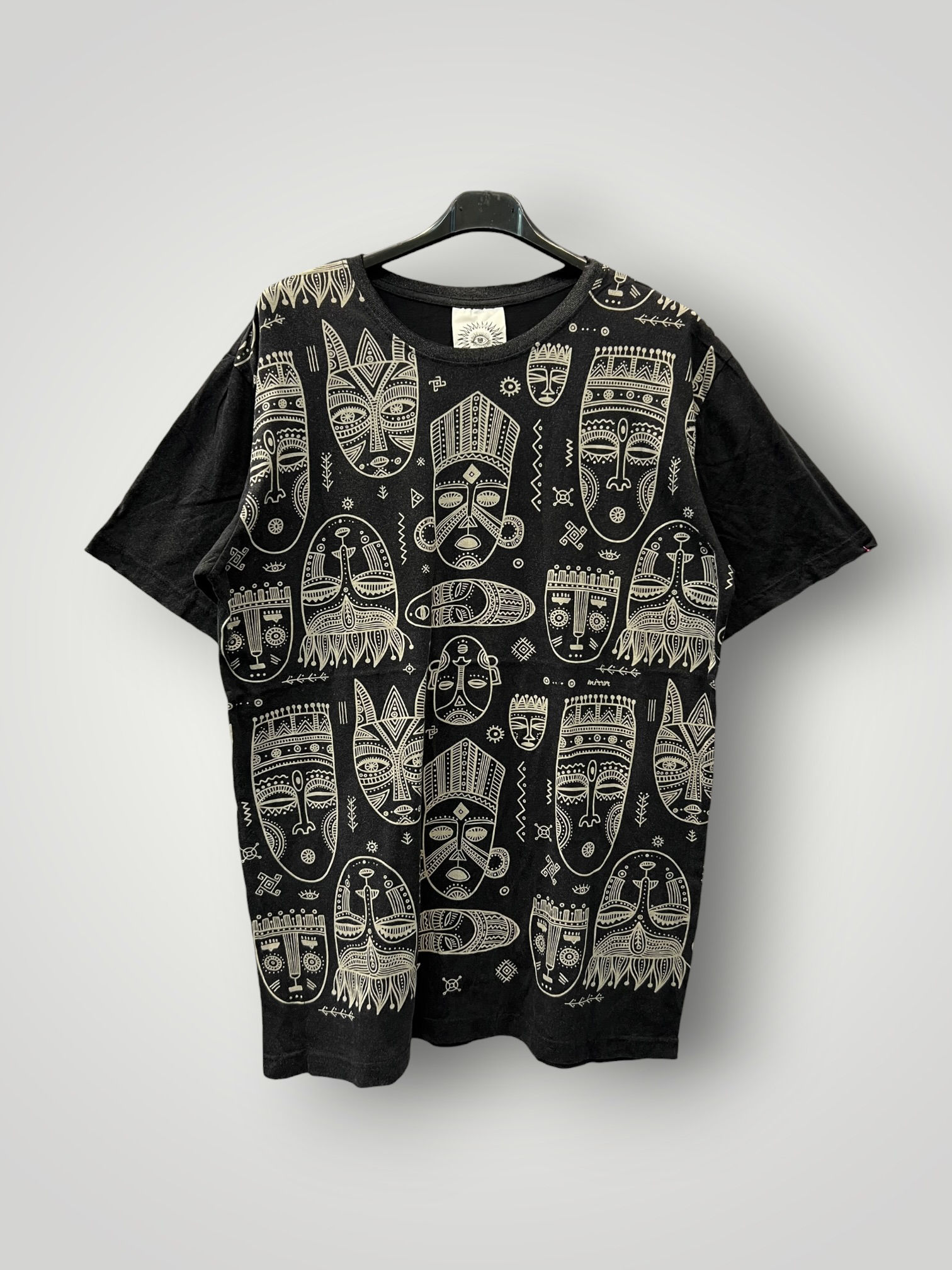 Stonewashed Short Sleeve T-Shirt with Print
