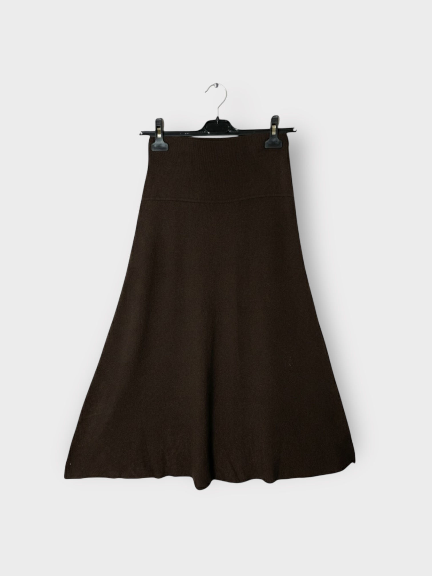 Πλεκτή Midi Φούστα σε A-Γραμμή