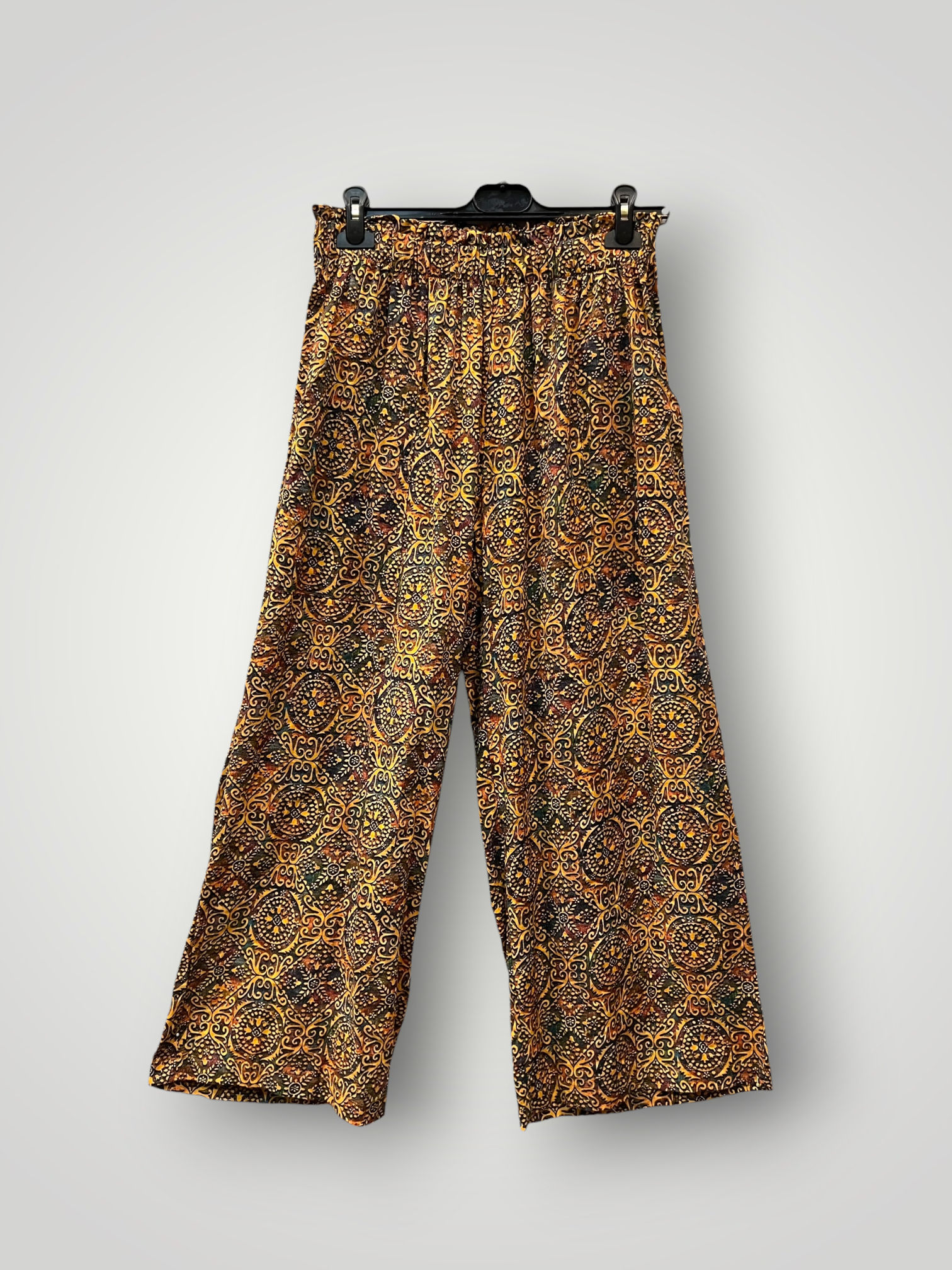 Παντελόνα Culotte με Boho Γεωμετρικό Μοτίβο