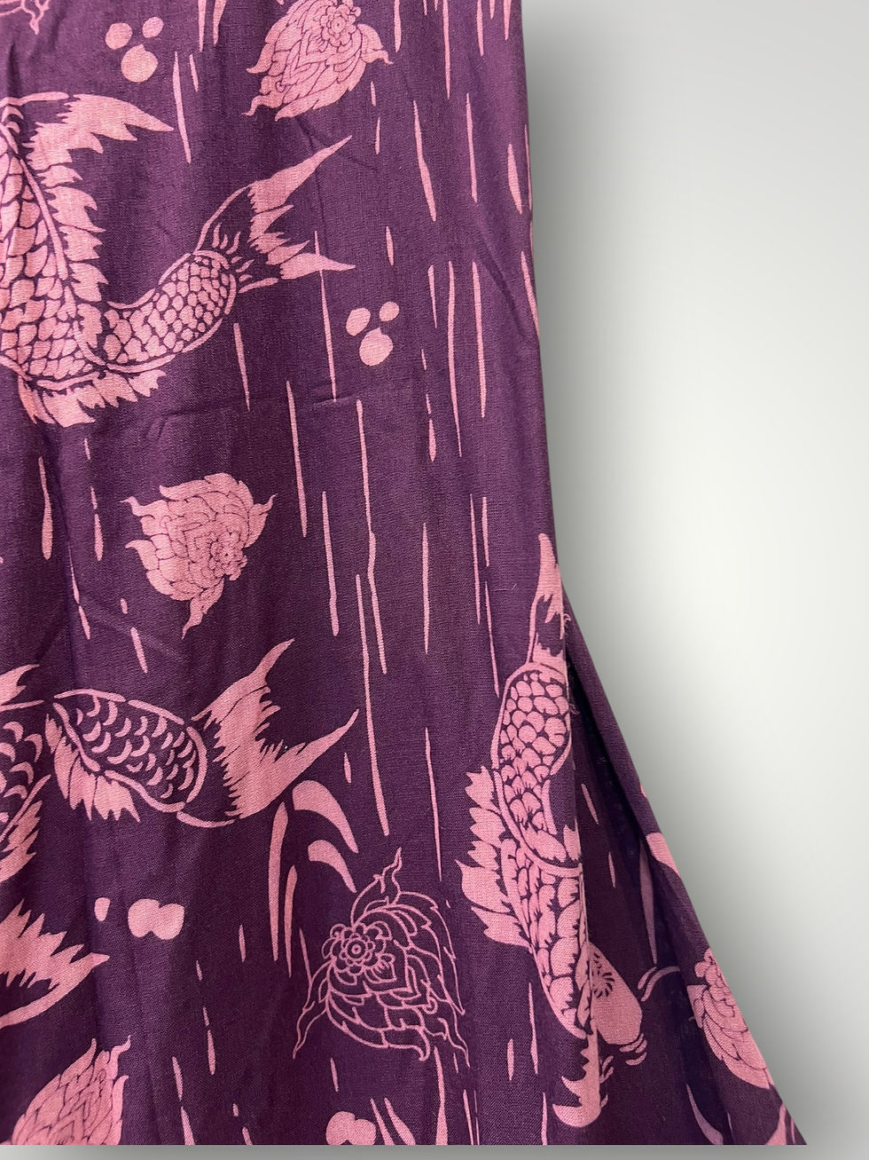 Μικρογραφία: Αέρινη Παντελόνα με Koi Fish Pattern