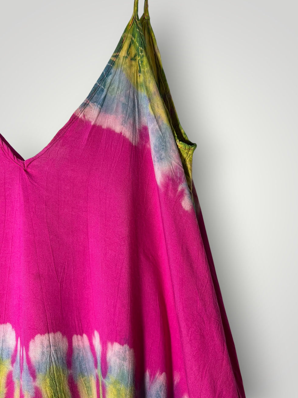 Μικρογραφία: Boho Ολόσωμη Βράκα Tie-Dye με Ρυθμιζόμενες Τιράντες