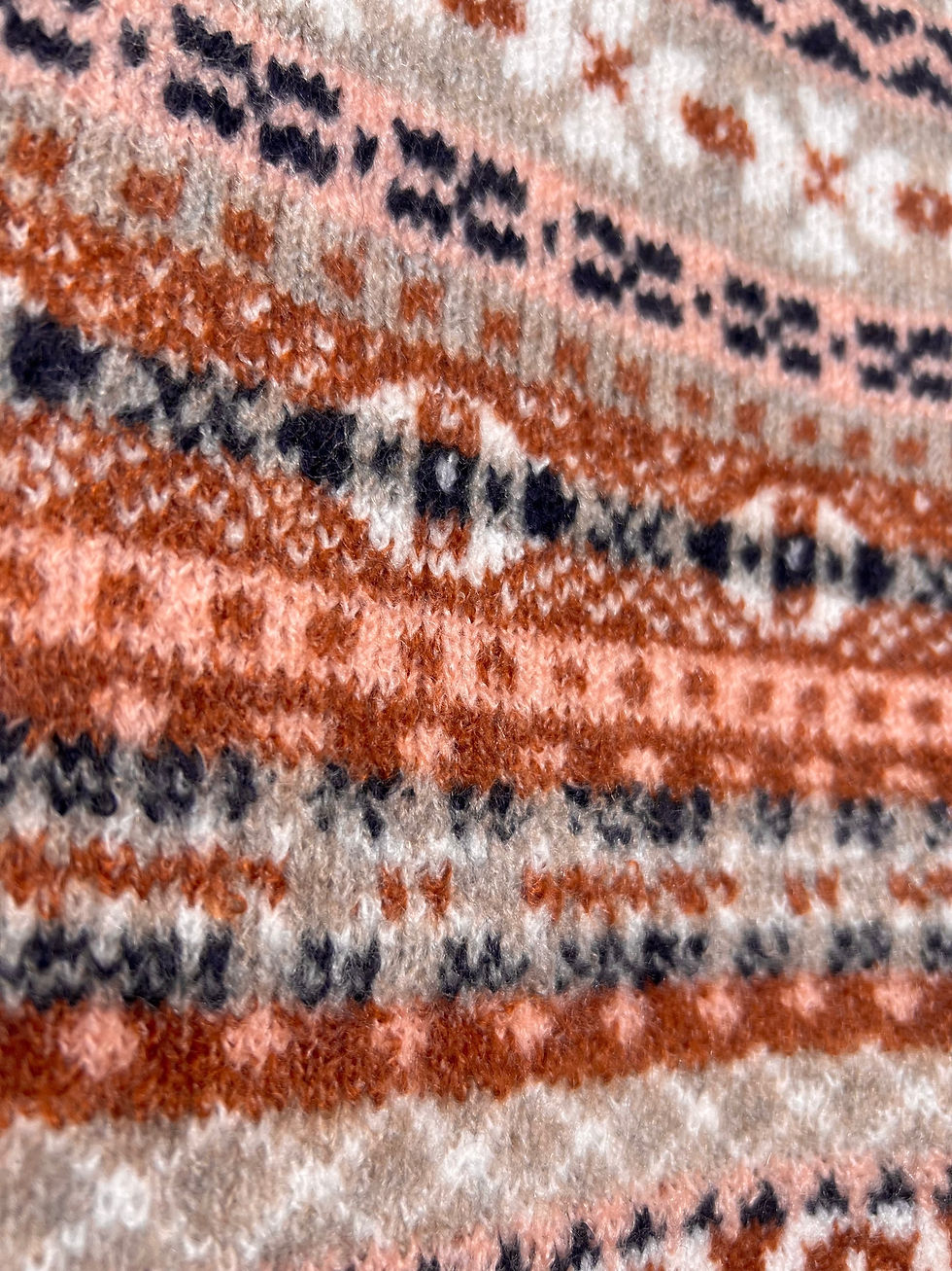 Thumbnail: Sweater with Turtleneck and Cute Winter Pattern
