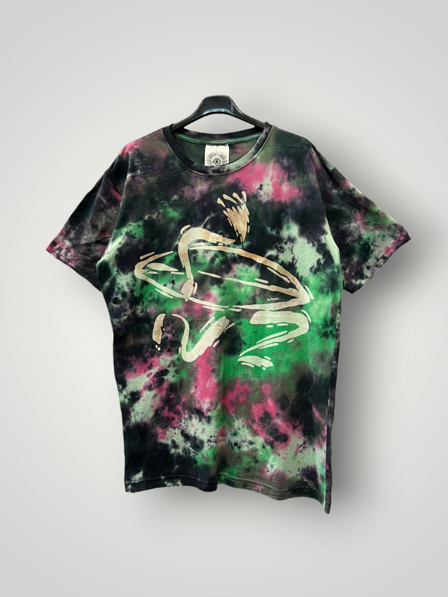 Stonewashed Short Sleeve T-Shirt with Print