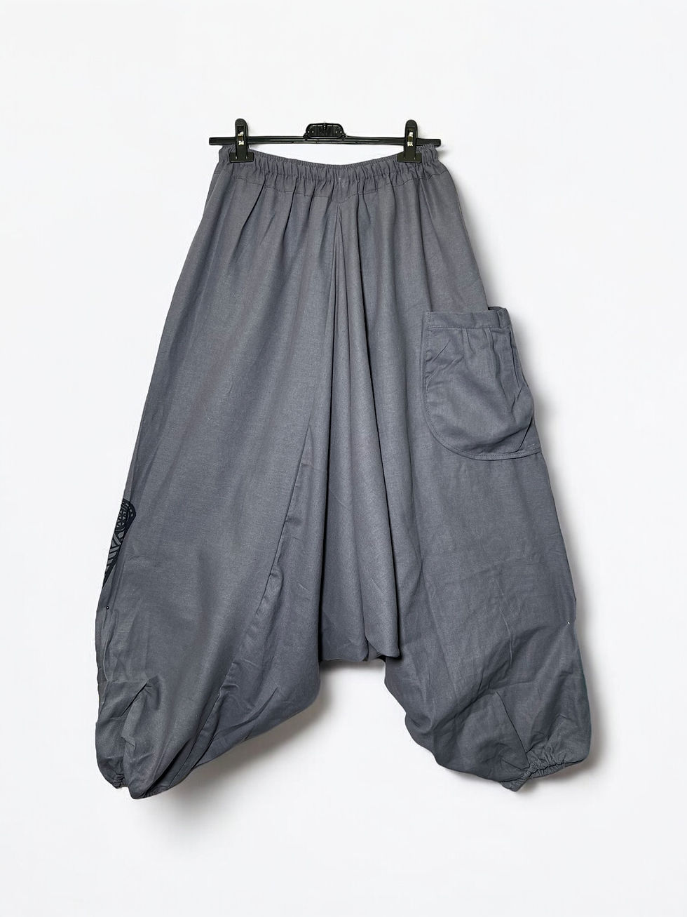 Thumbnail: Harem Pants with Ethnic Patch in one Leg