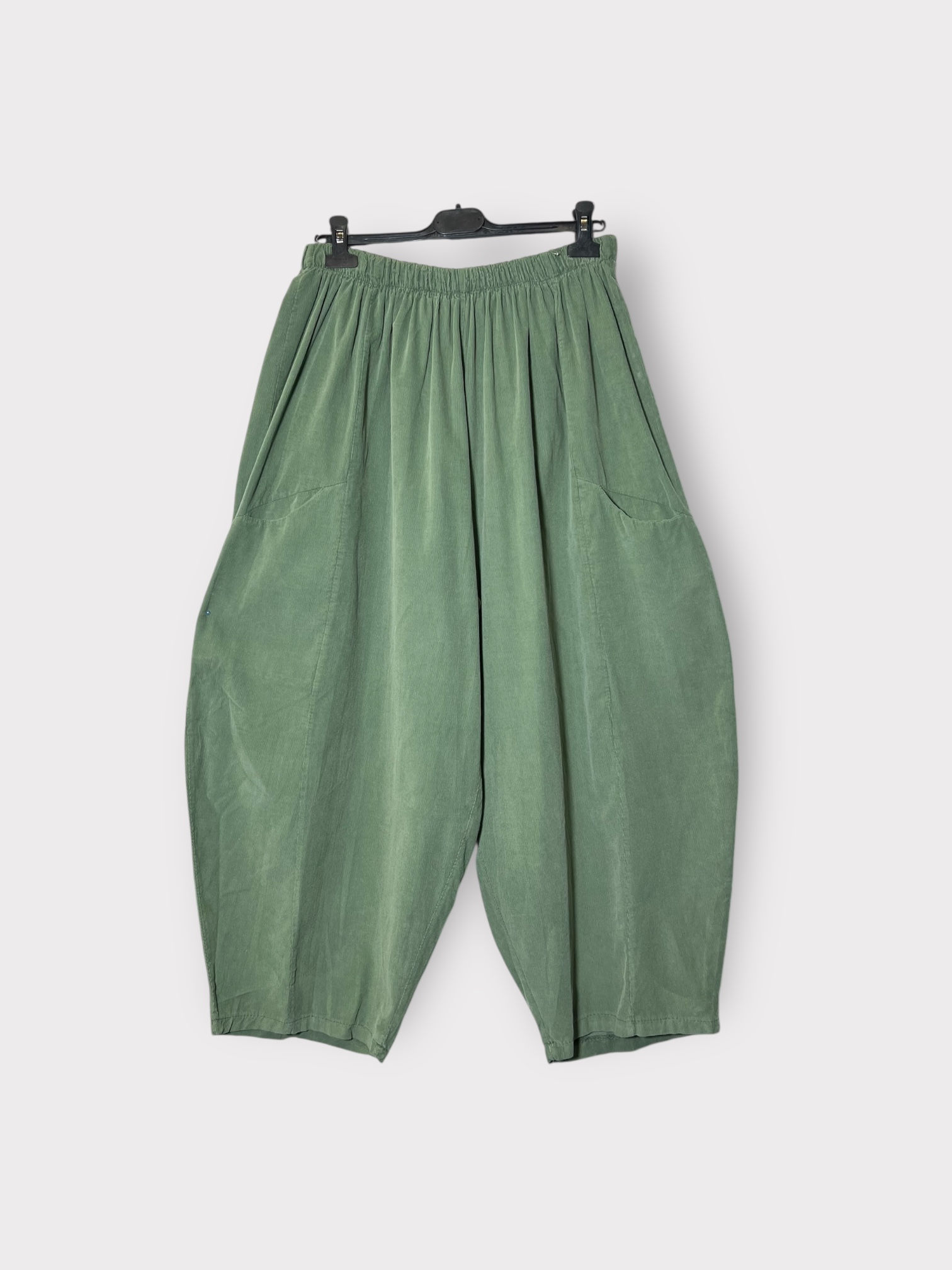 Corduroy Salwar with Elastic Waist