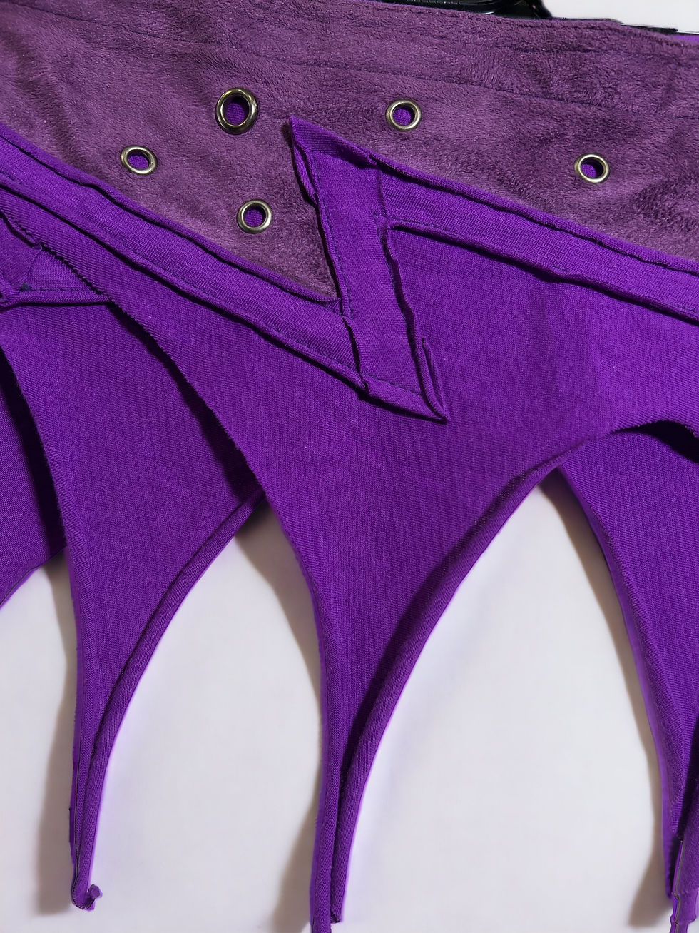 Thumbnail: Fairycore Wrap Mini Skirt with Velcro Closure