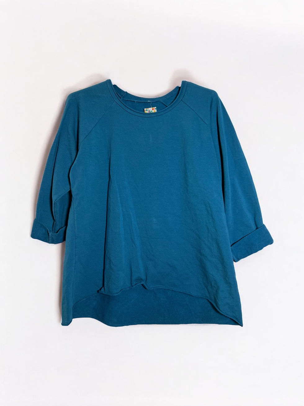 Thumbnail: Long Sleeve Round Neck Blouse