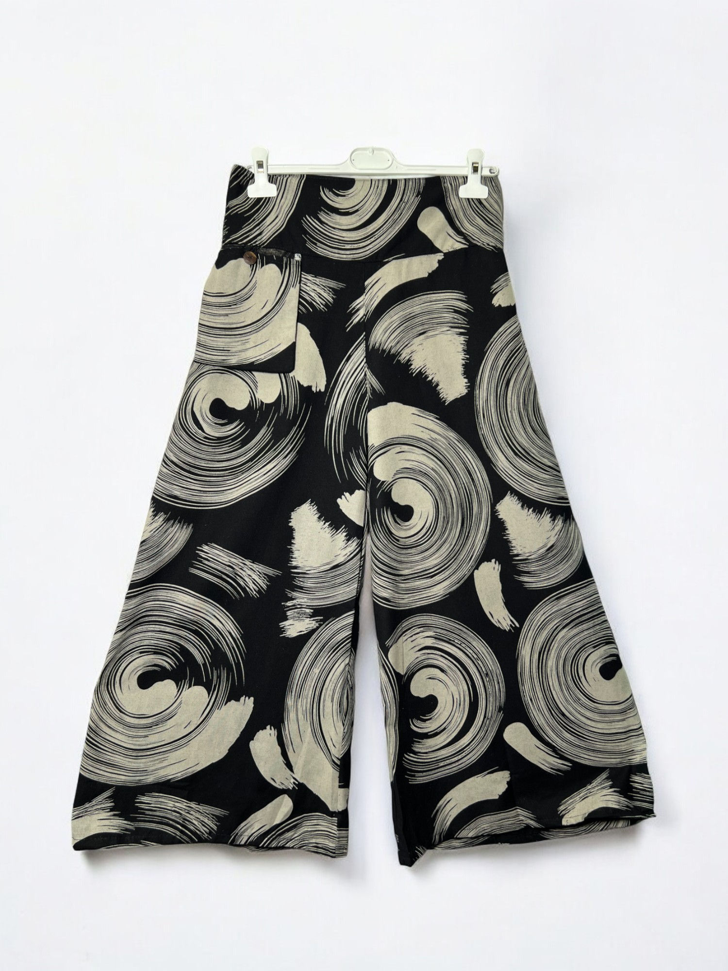 Pants with Abstract Ethnic Pattern