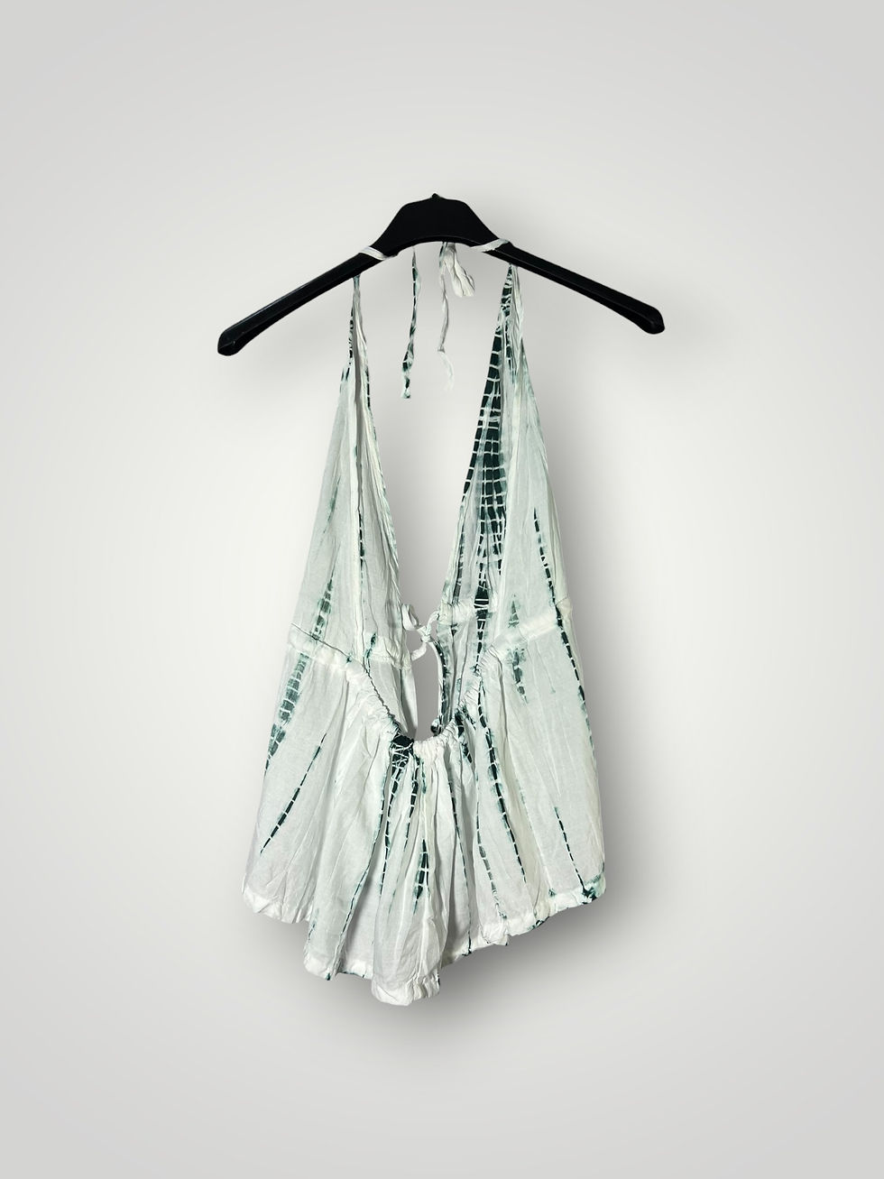 Μικρογραφία: Boho Tie-Dye Crop Top με Δετές Τιράντες