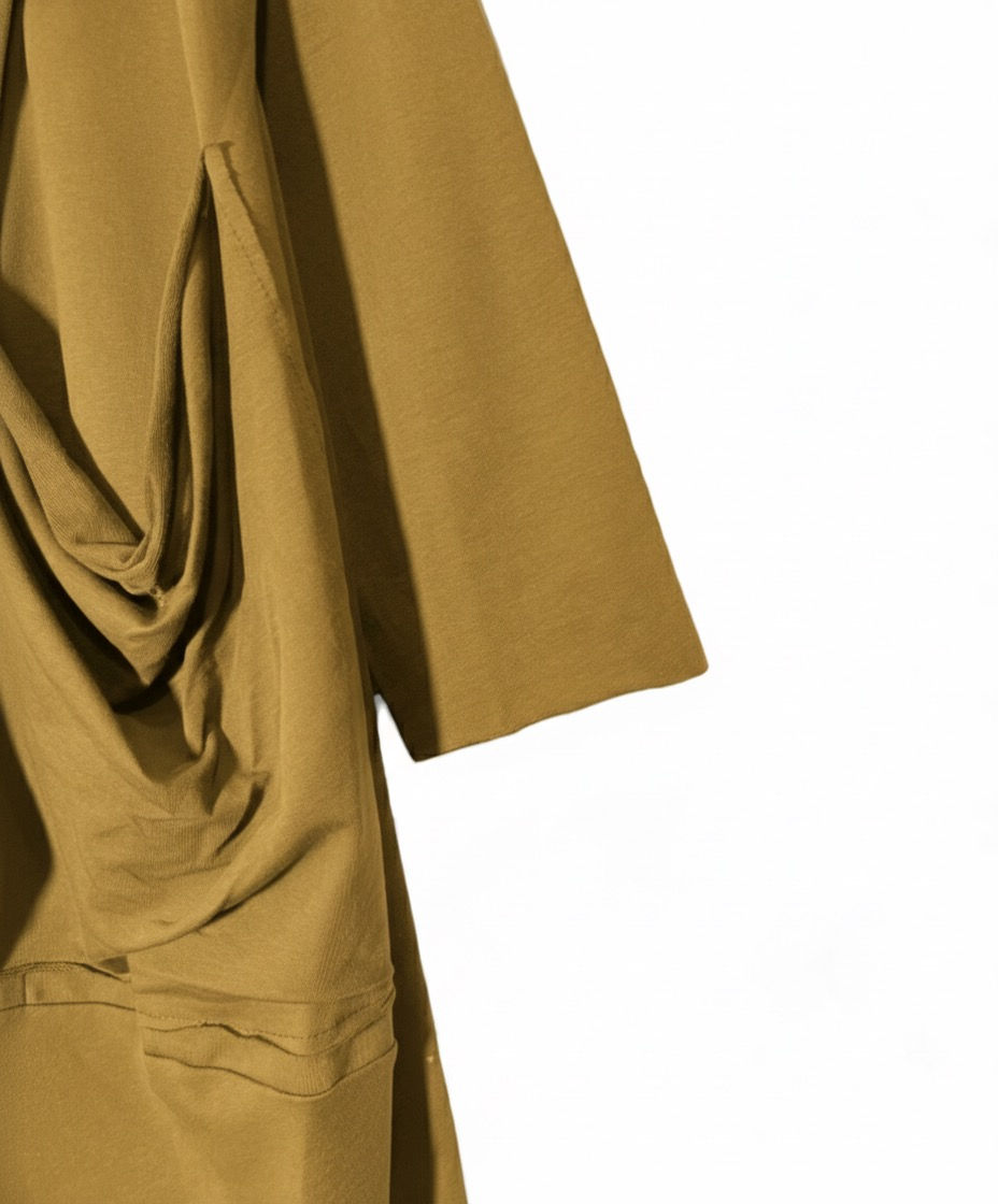 Μικρογραφία: Πολυμορφική Ζακέτα με Γιακά που μπορεί να φορεθεί σαν Ζιβάγκο και σαν Κουκούλα