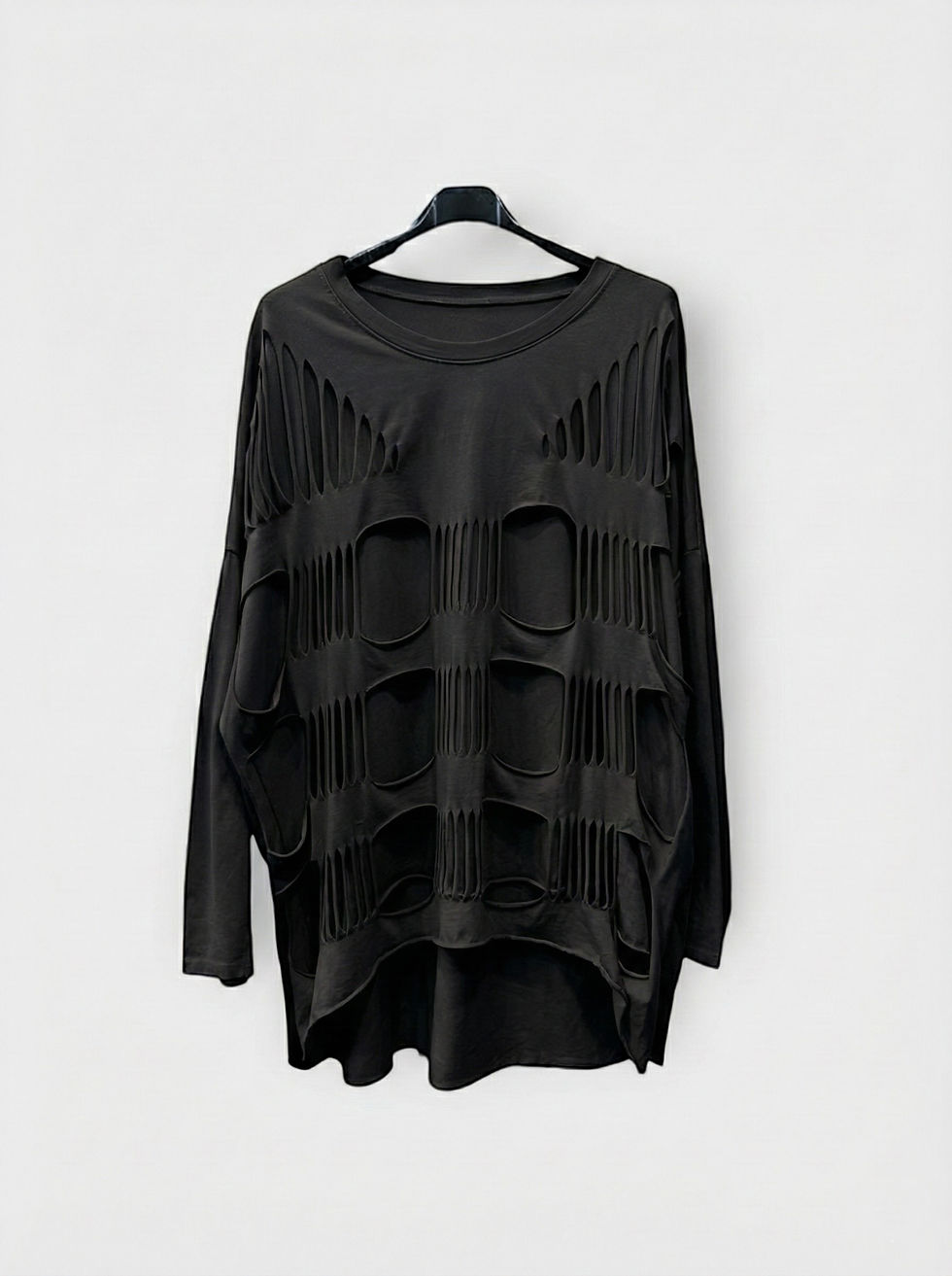 Thumbnail: Oversized Blouse with Cut-Out Design