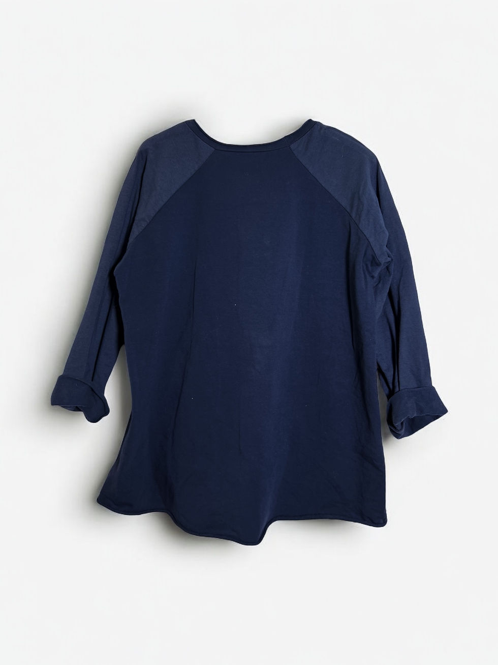 Thumbnail: Long Sleeve Round Neck Blouse