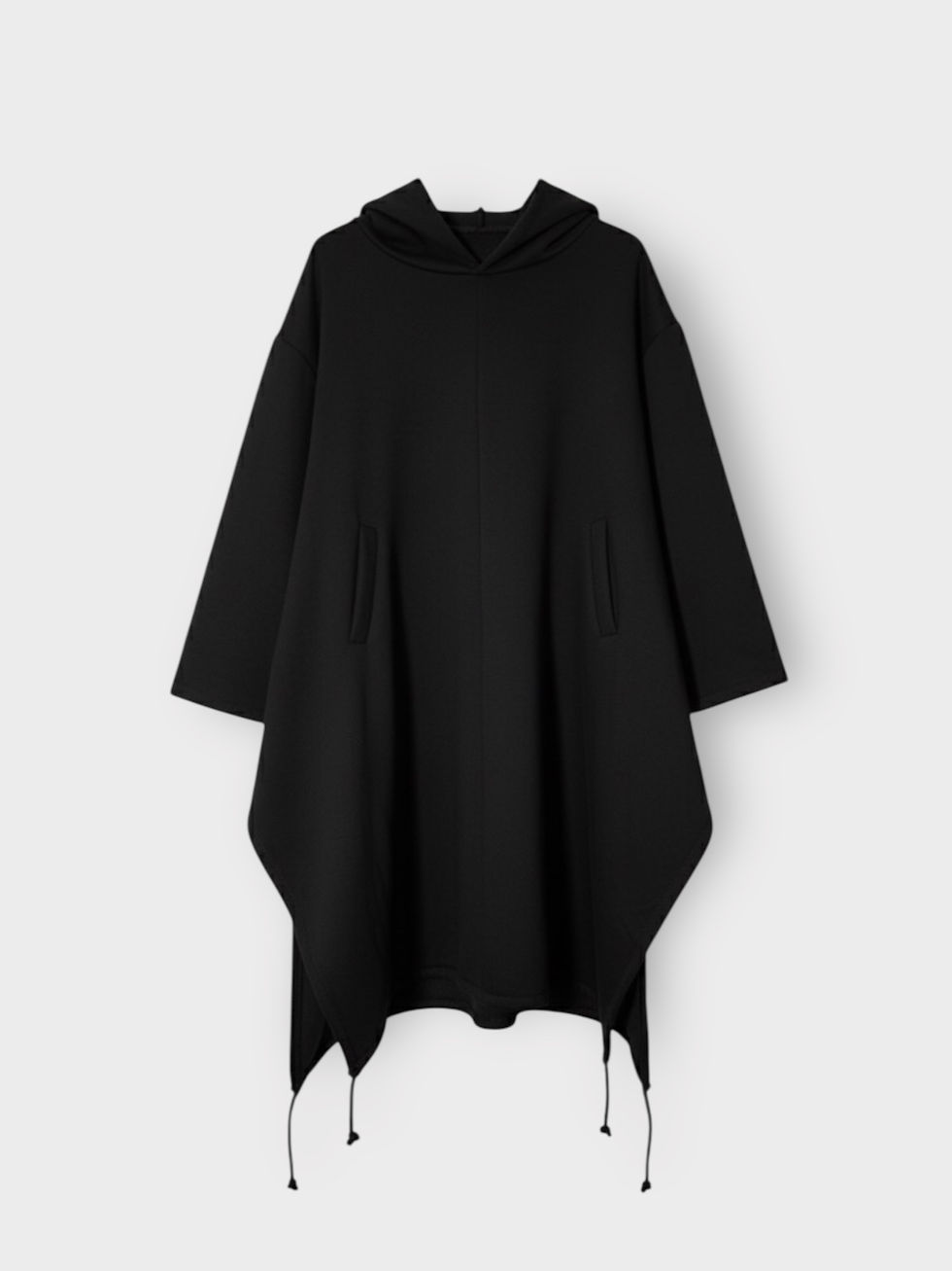 Μικρογραφία: Ζεστο Φούτερ Κάπα/Φόρεμα με Ρυθμιζόμενο Στρίφωμα