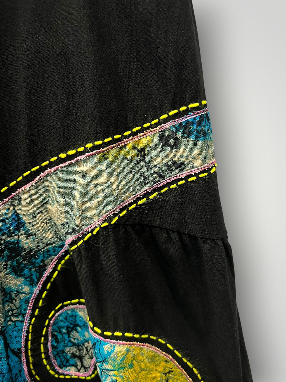 Thumbnail: Dress with Adjustable Straps and Handmade Embroidery