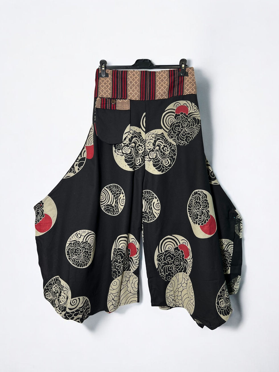 Αέρινη Παντελόνα με Χειροποίητη Μπάσκα