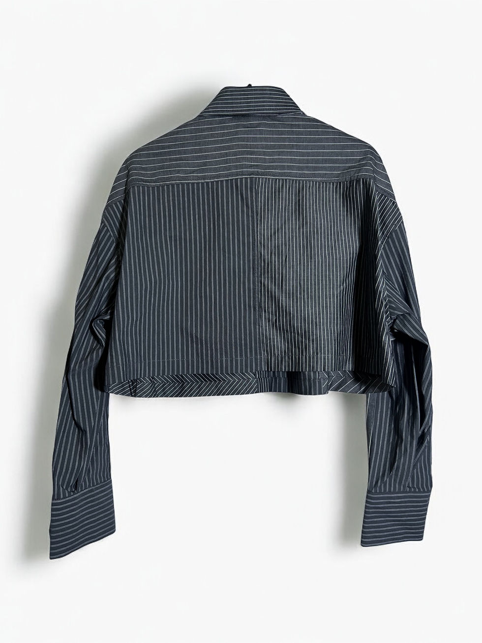Thumbnail: Crop Shirt with Stripes