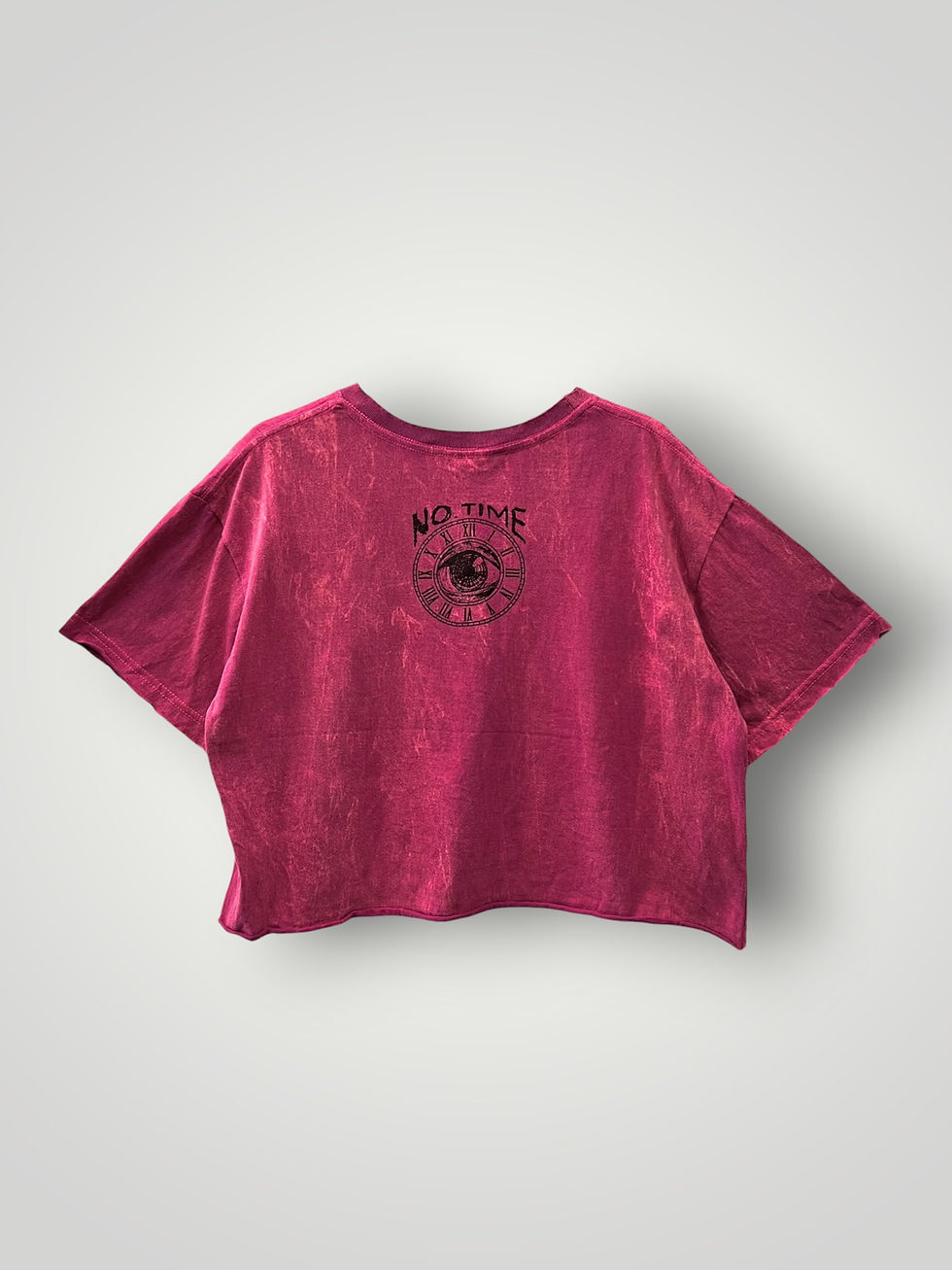 Μικρογραφία: Tie-Dye Crop Top με Graphic Print