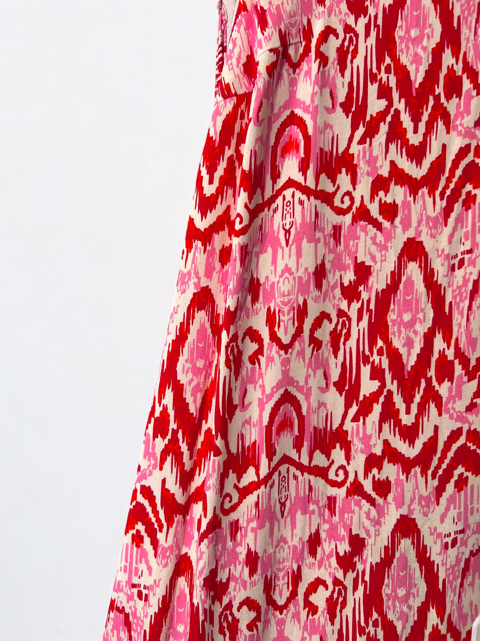 Thumbnail: Mini Dress with Abstract Pattern