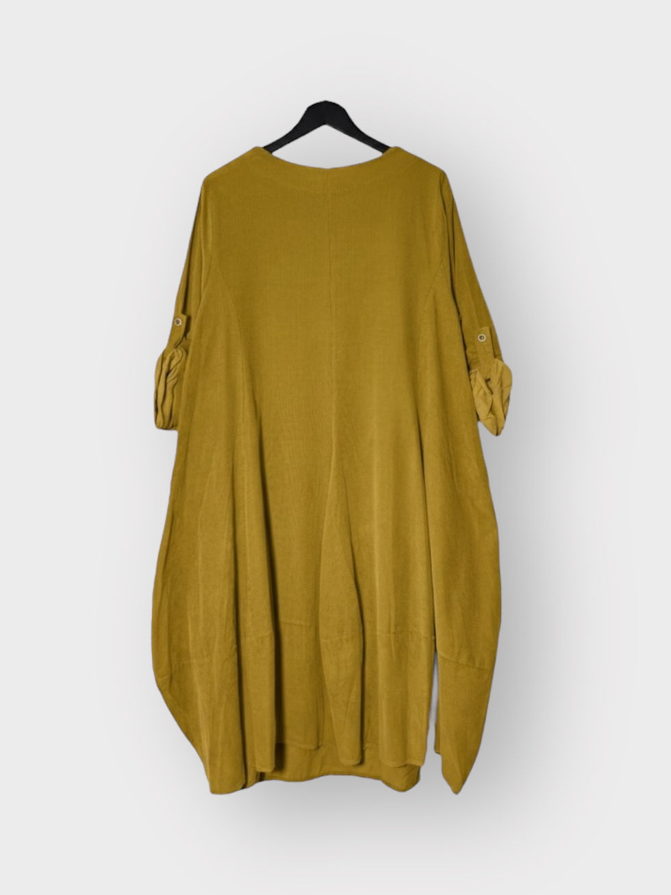 Μικρογραφία: Κοτλέ Φόρεμα με Ρυθμιζόμενα Μανίκια και Τσέπες