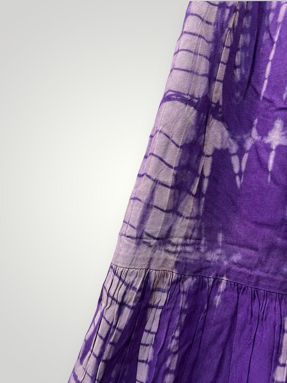 Μικρογραφία: Boho Παντελόνι Σαλβάρι με Tie-Dye Σχέδια