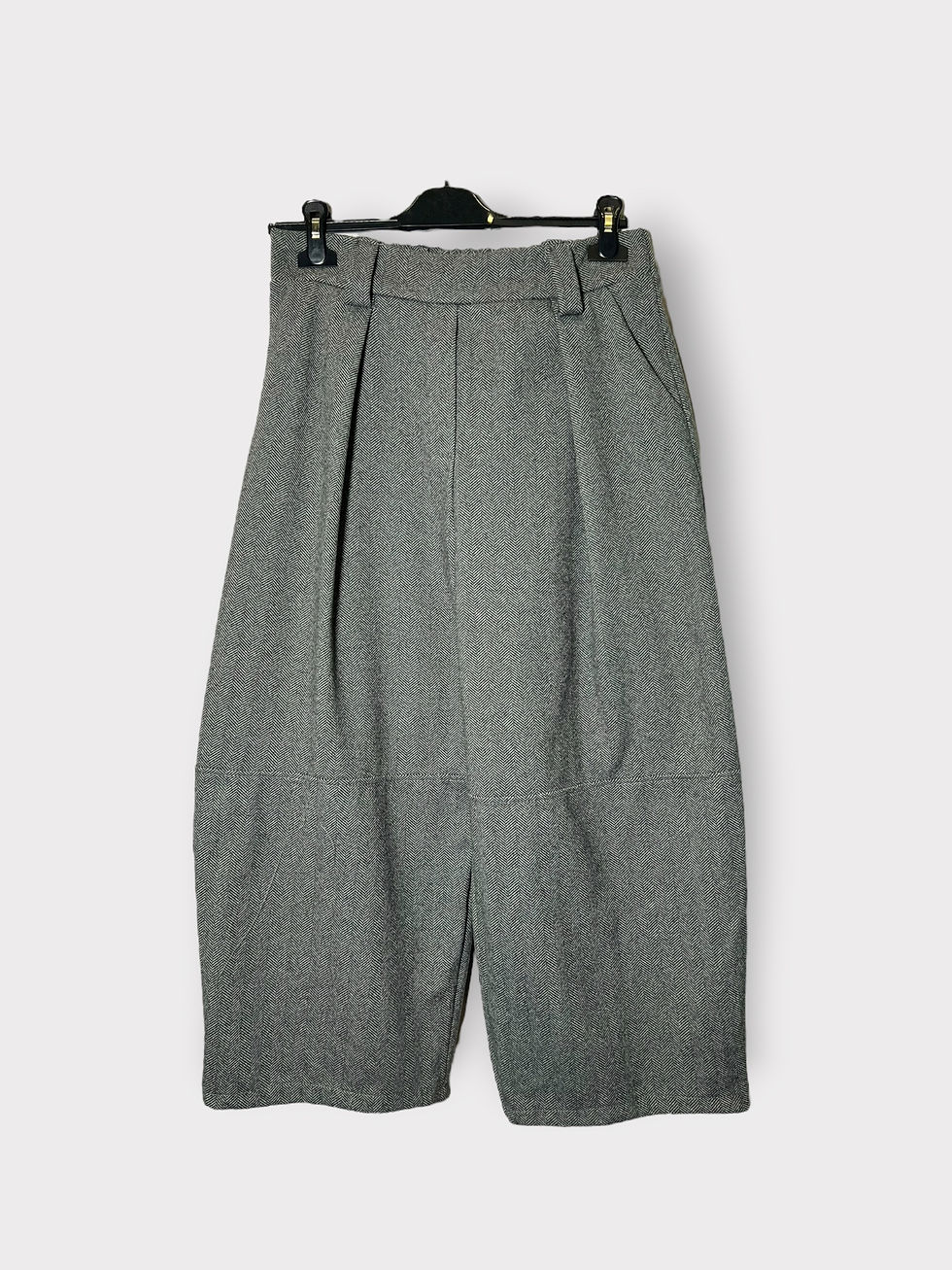 Cropped Παντελόνι Ψαροκόκαλο σε Balloon Γραμμή