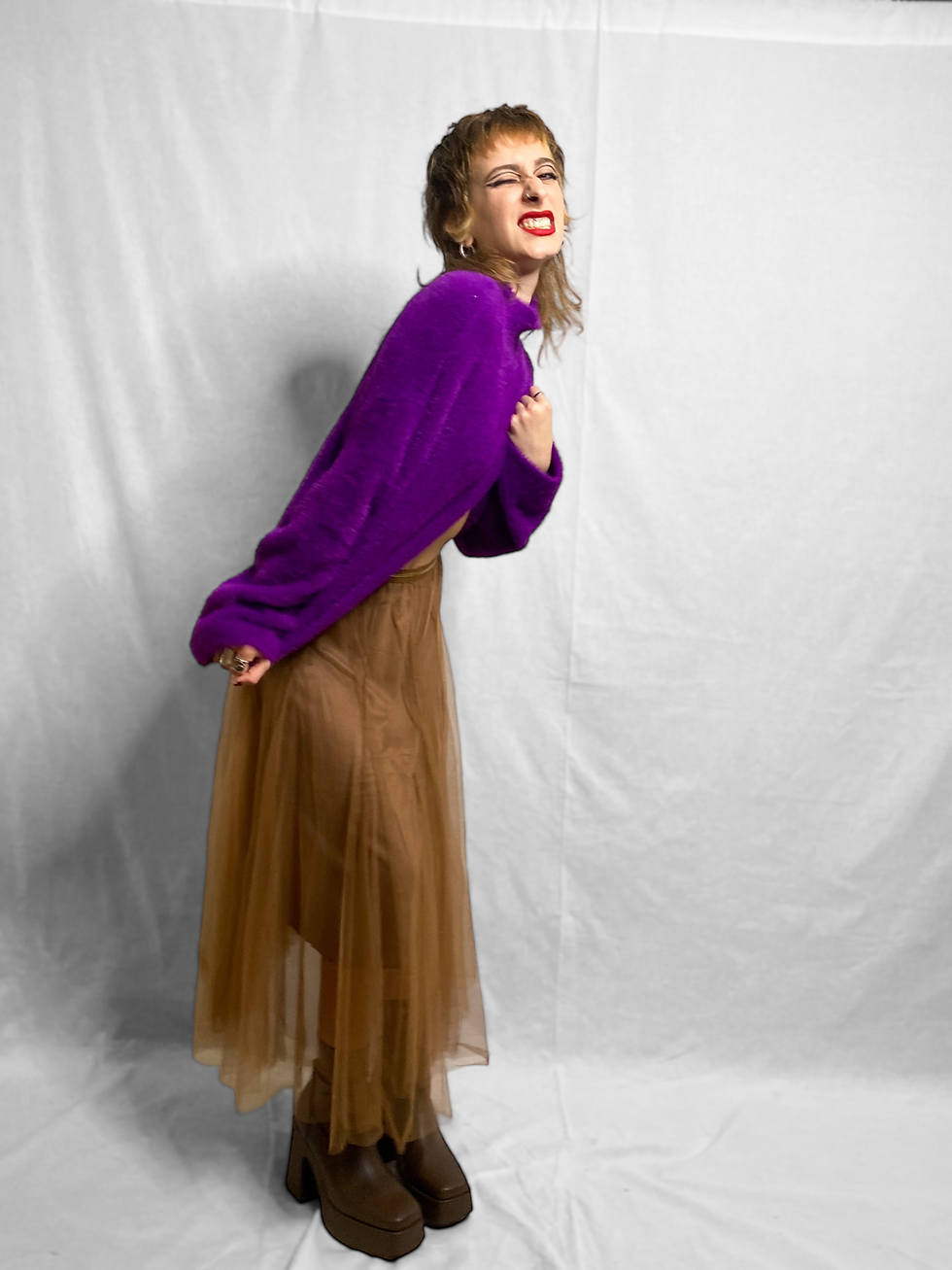 Thumbnail: BALLÉ - Skirt with Double Tulle and Lining