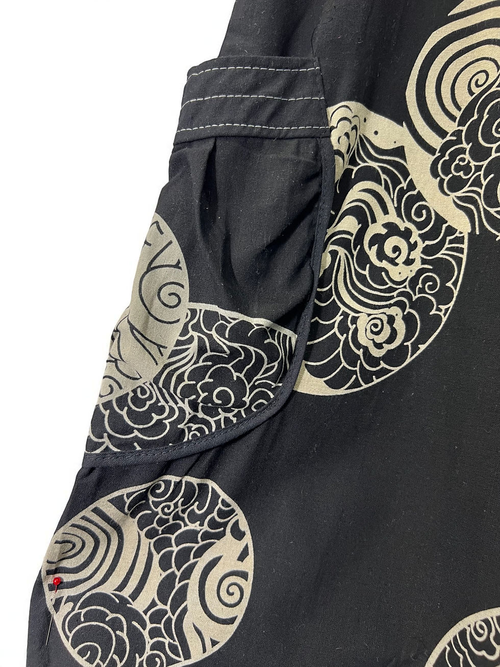 Thumbnail: Aladdin Pants with Abstract Pattern