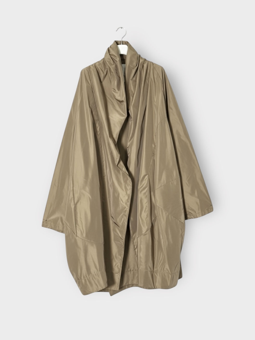 Μικρογραφία: Αδιάβροχο Oversized Jacket με Γιακά που γίνεται Κουκούλα