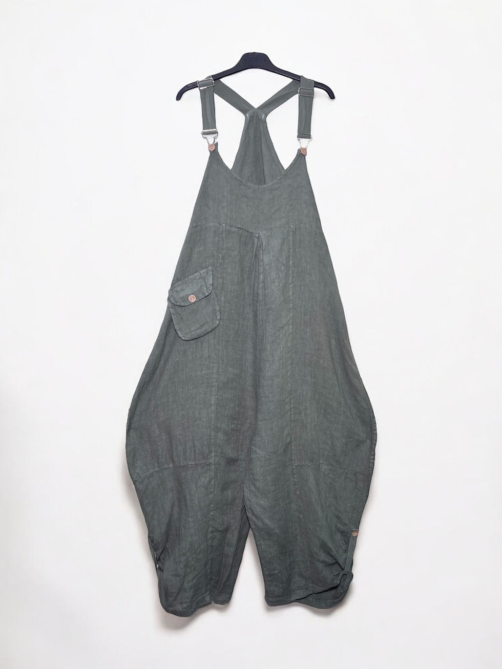 Thumbnail: Linen Jumpsuit with Adjustable Straps