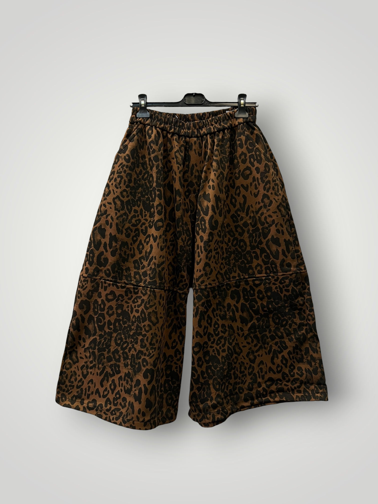 Oversized Παντελόνα Culotte με Φαρδιά Μπατζάκια