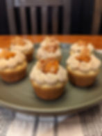 Peach Cobbler Cupcake