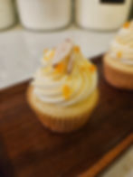 Orange Almond Cupcake