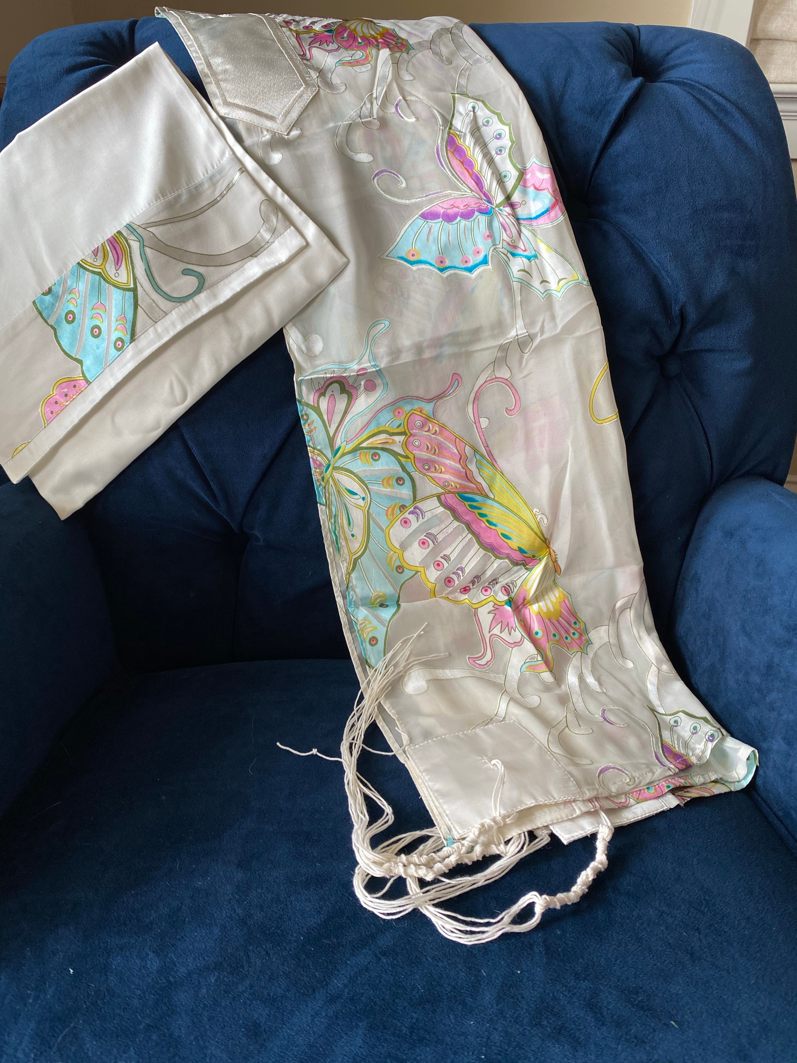 Silk Butterflies Tallit