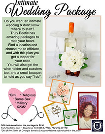 Small WEDDINGS-PACKAGE 1 w_Officiant