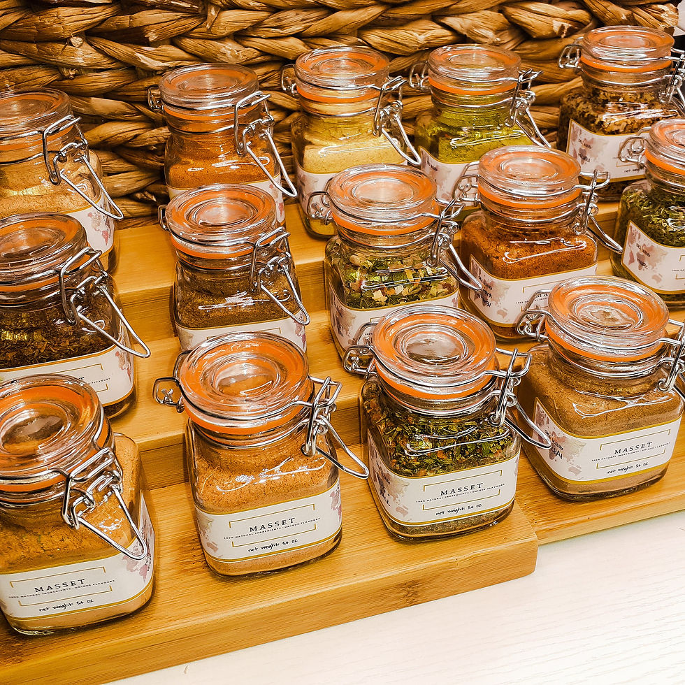 Thumbnail: Masset Spice Rack - Bamboo Wood