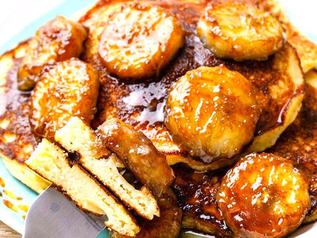 Iftar Series 2021 - Day 2: Bananas Flambé Pancakes