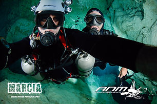 Cave diving Mexico
